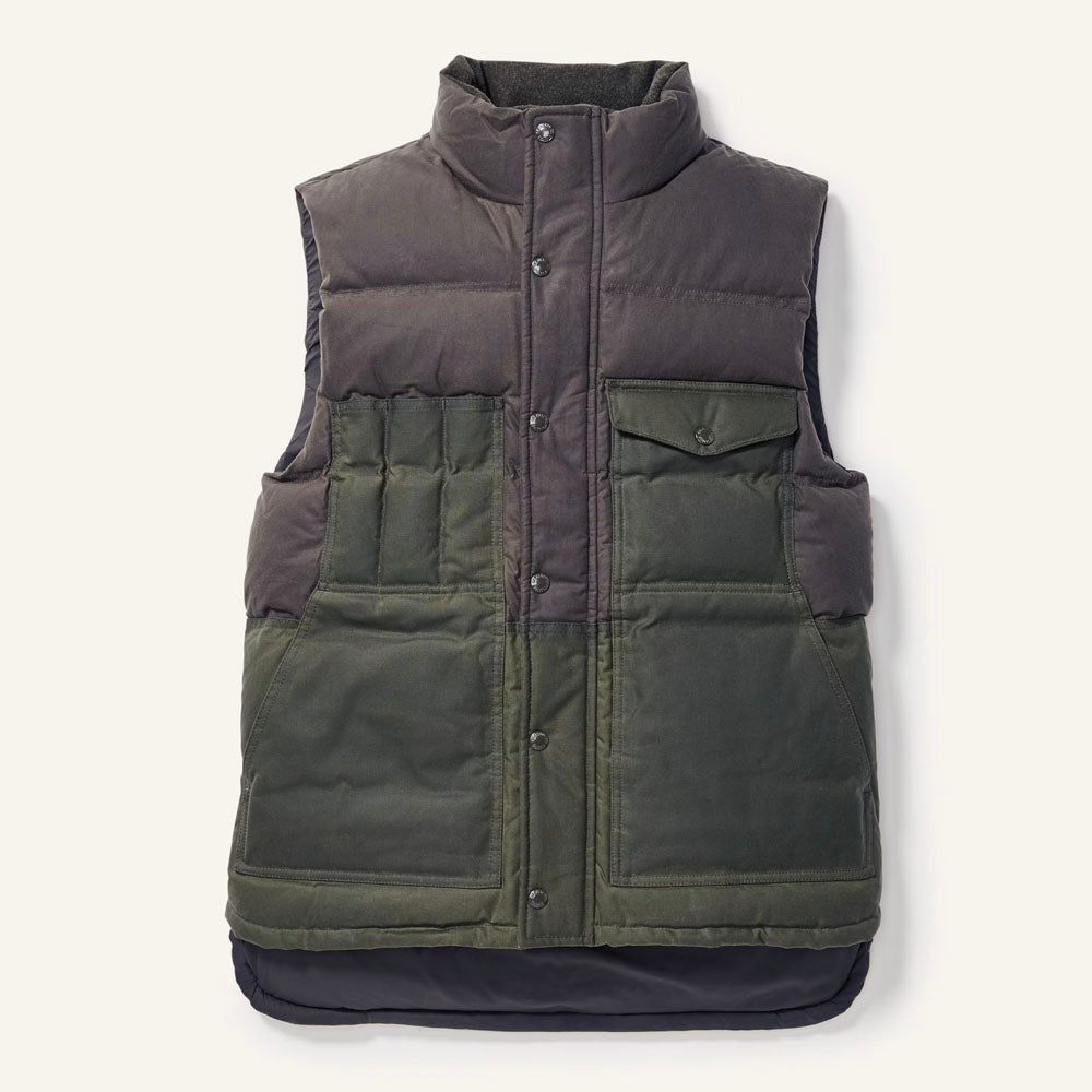 Filson Men&#39;s Down Cruiser Vest Otter Green