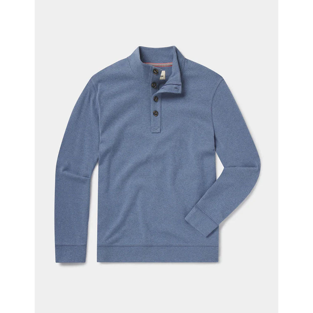The Normal Brand Men's Puremeso Button Popover Slate Blue