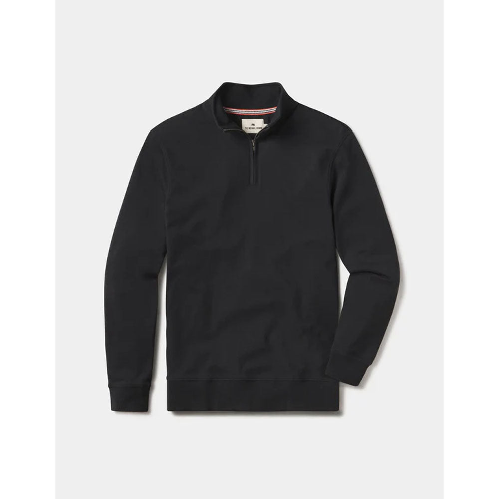 The Normal Brand Men's Puremeso Weekend Quarter Zip Black