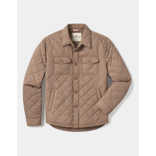 Men's Quilted Sherpa Lined Shacket