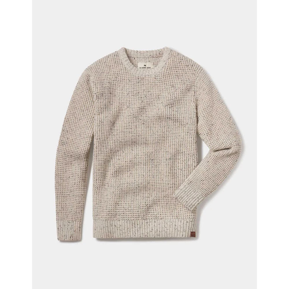 The Normal Brand Men's Seawool Nep Crew Cream