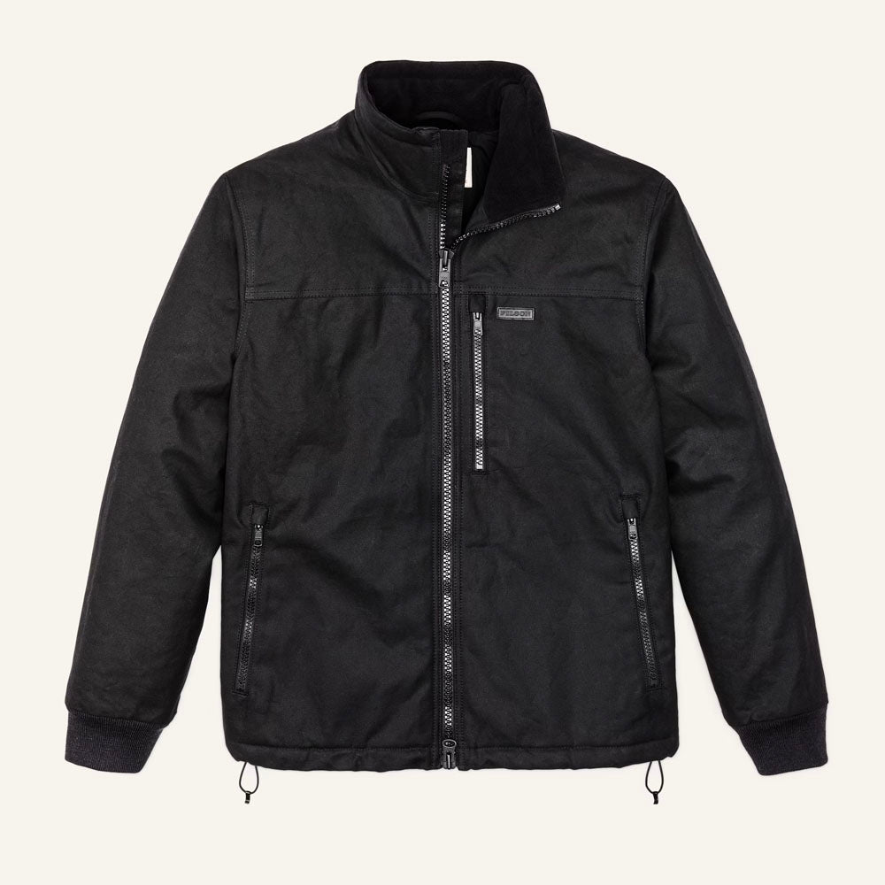 Filson Men's Tin Cloth Primaloft Jacket Black