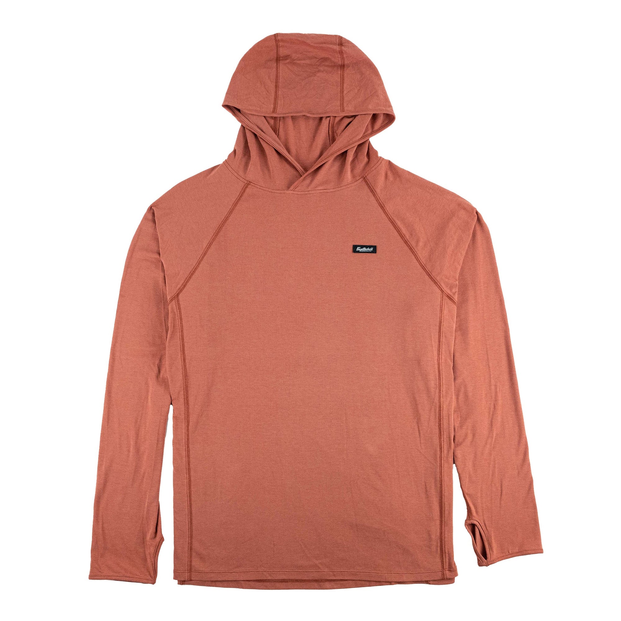Fayettechill Men's Hobbs Hoodie Burnt Brick