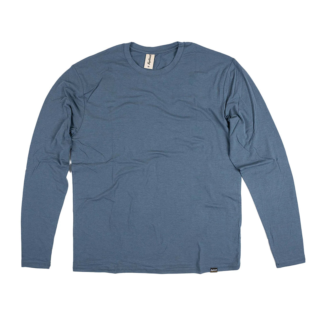 Fayettechill Mens Hobbs LS Tee Bering Sea