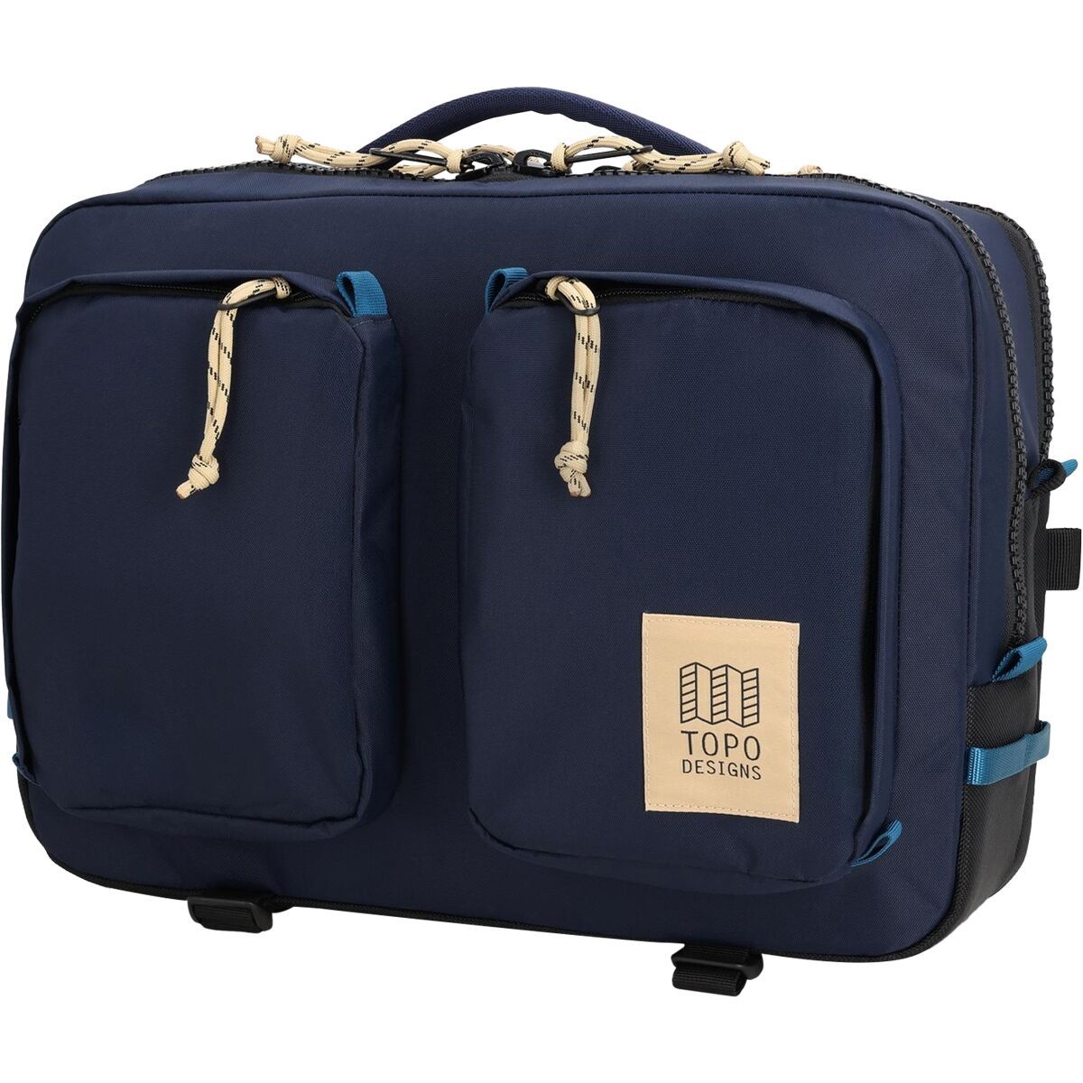 Topo Designs Global Briefcase 424 Navy/Sahara