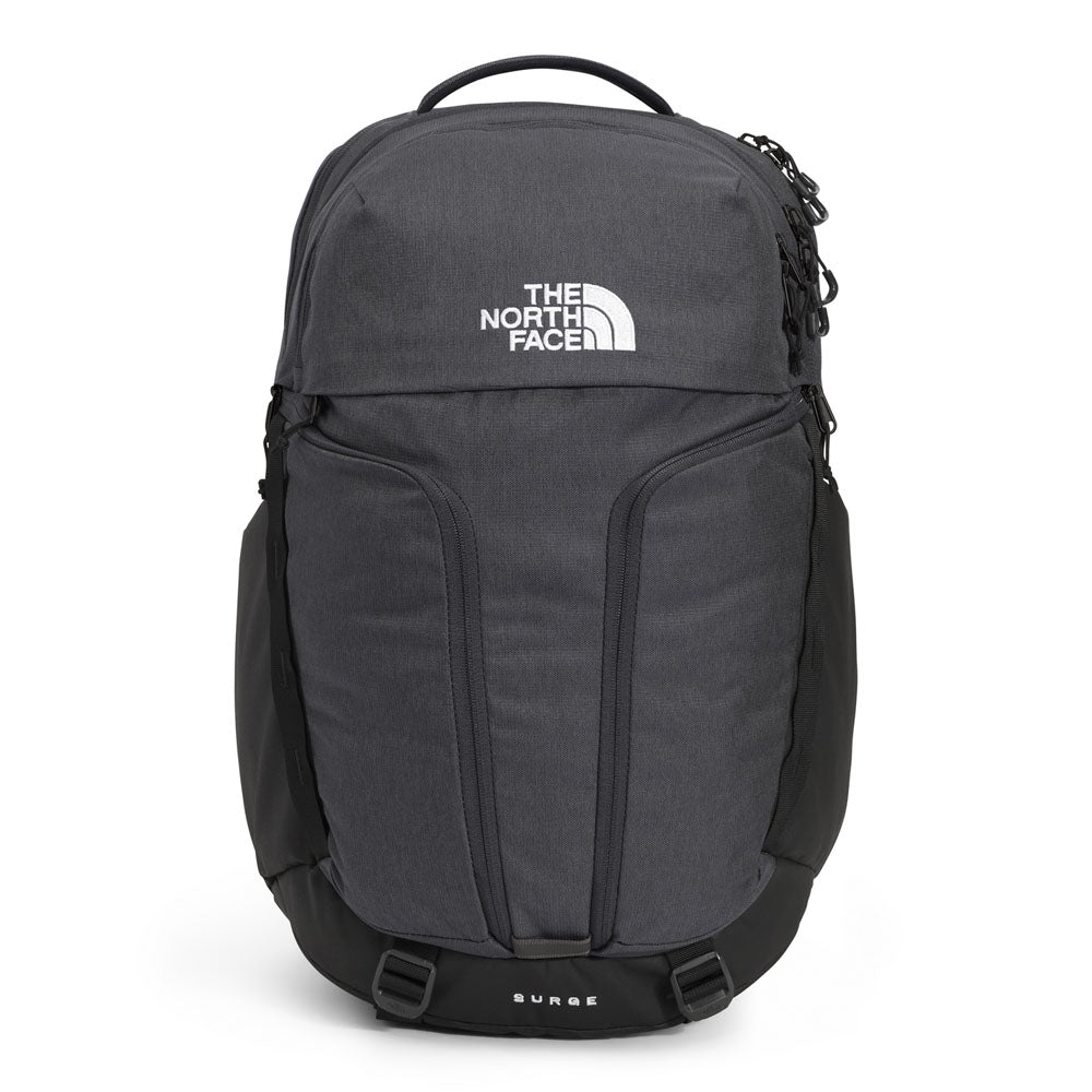 north face backpacks surge The North Face Surge Backpack, Asphalt Grey Light Heather / TNF Black