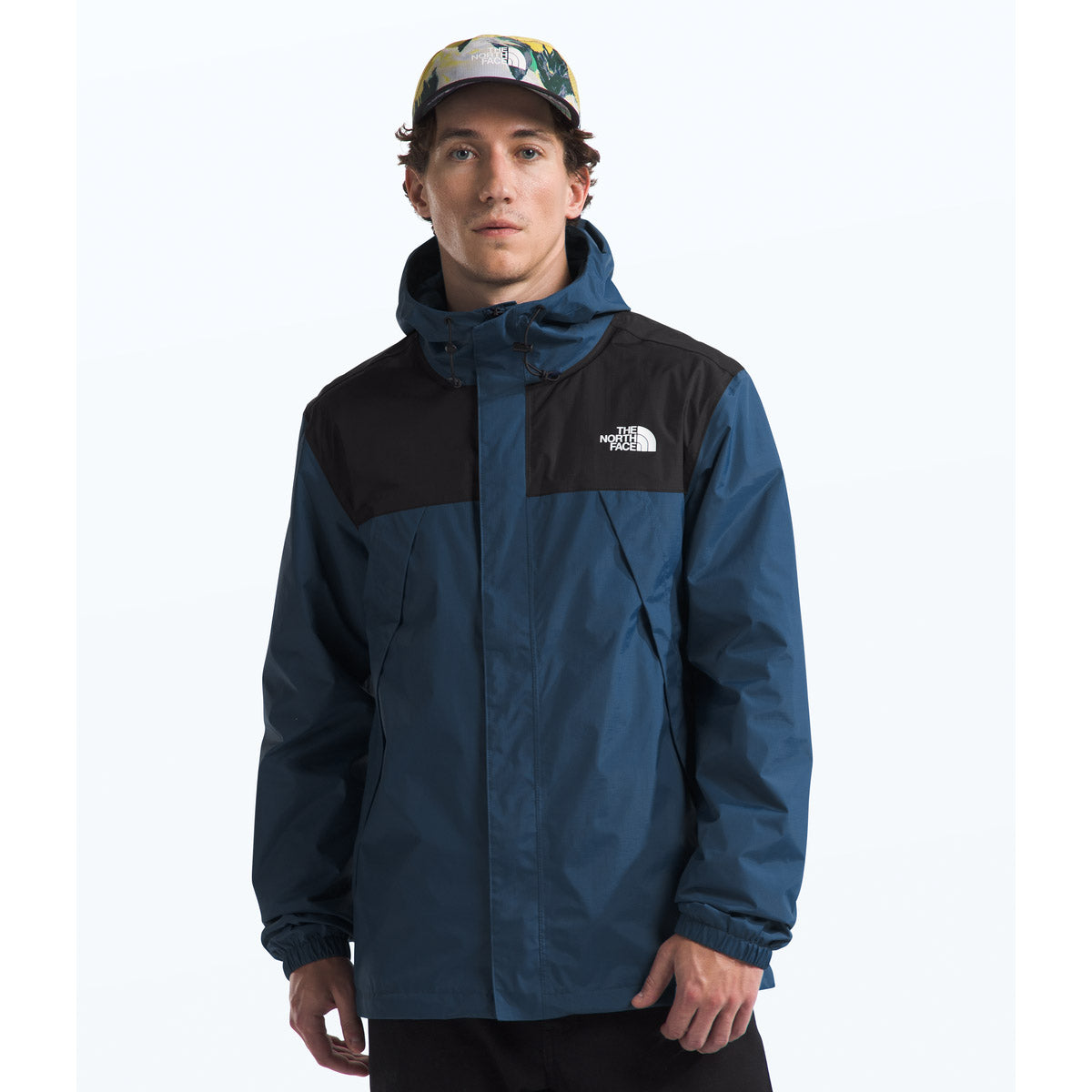 The North Face Men&#39;s Antora Jacket hady Blue/TNF Black / S