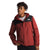 The North Face Men's Antora Jacket Iron Red/TNF Black