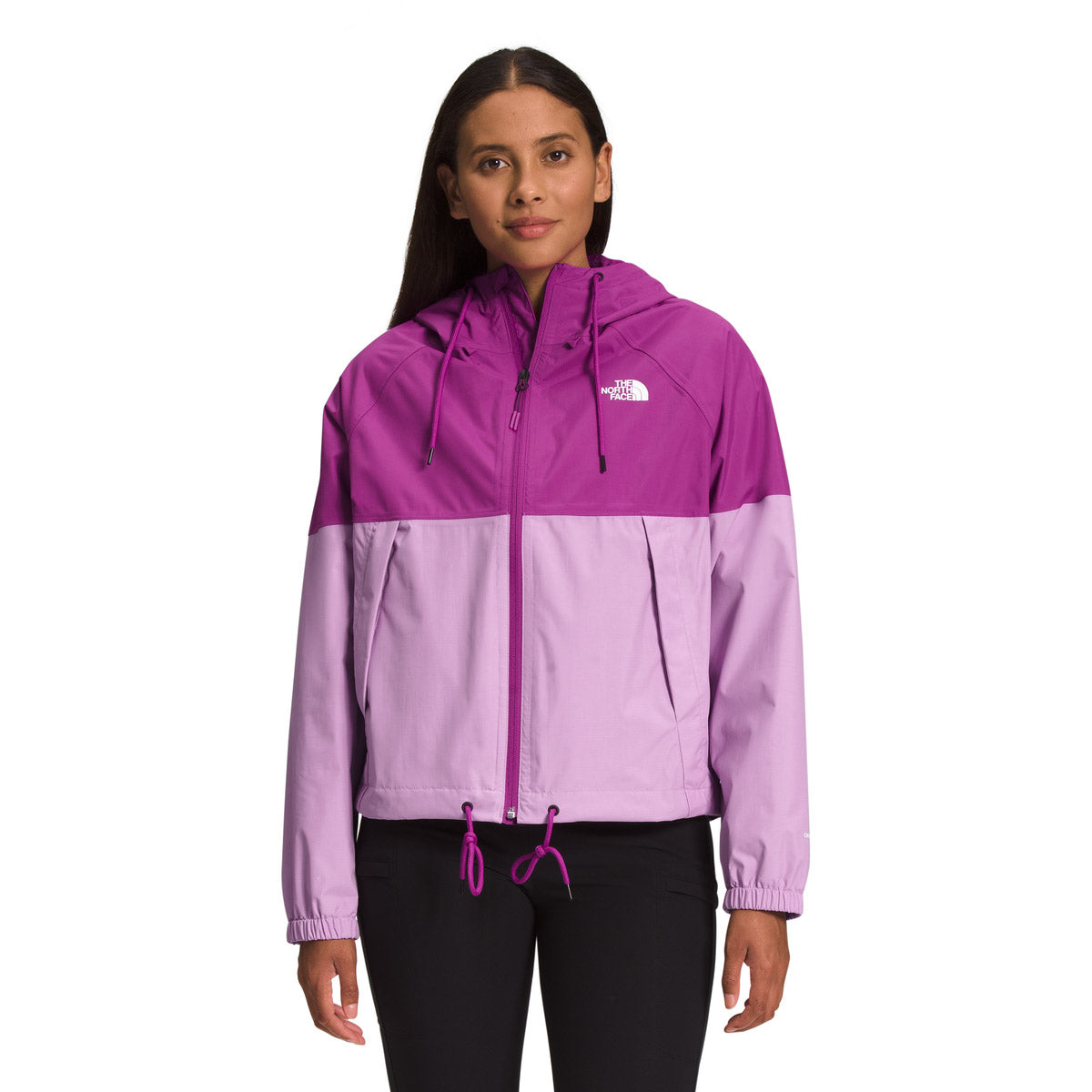 The North Face Women&#39;s Antora Rain Hoodie Optic Emerald