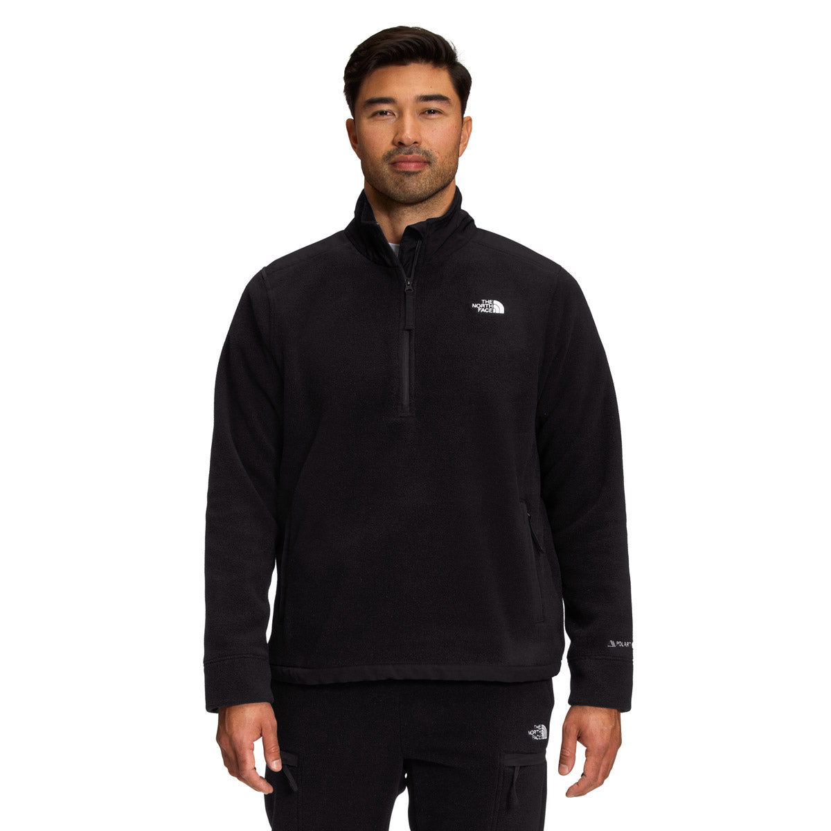 The North Face Men&#39;s Alpine Polartec 200 ¼ Zip TNF Black/TNF Black