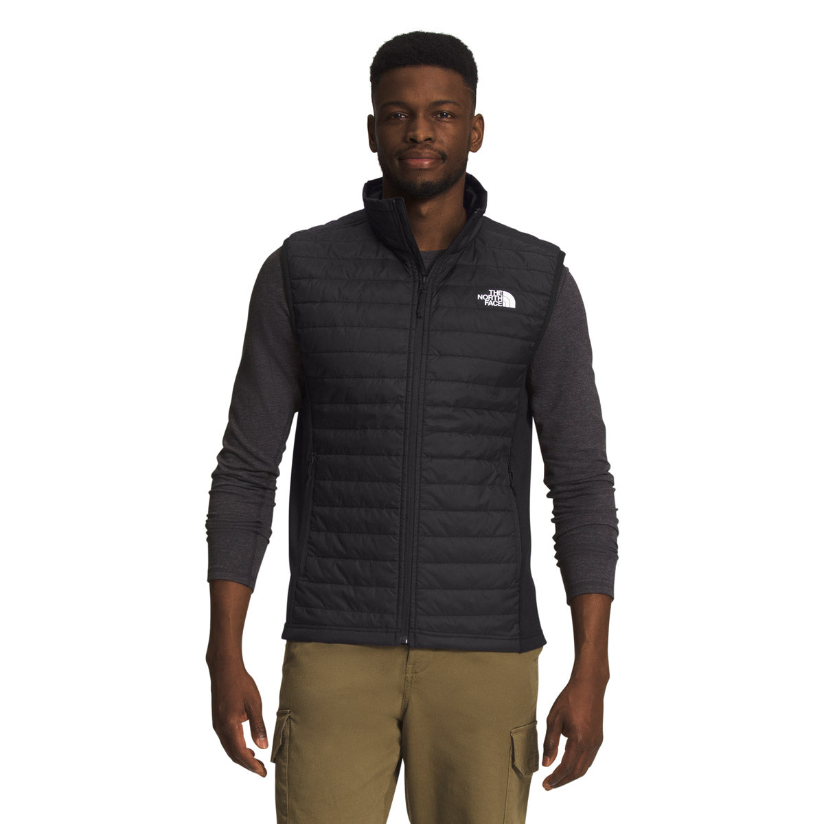 The North Face Men&#39;s Canyonlands Hybrid Vest TNF Black