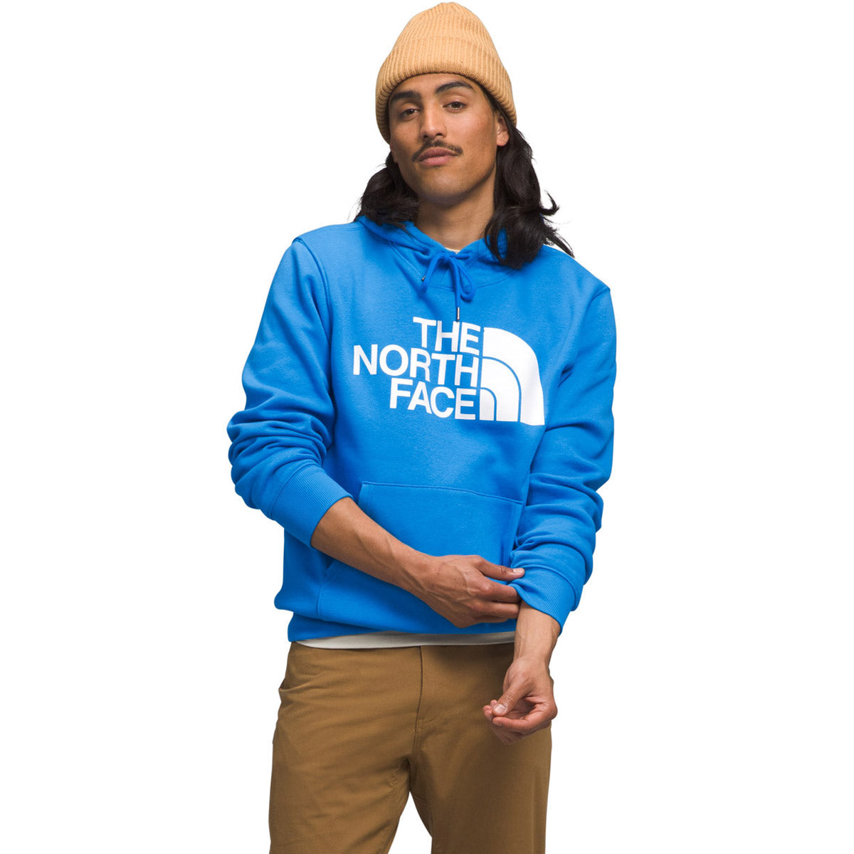 The North Face Men's Half Dome Pullover Hoodie Optic Blue/TNF White