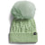 The North Face Kids' Oh Mega Fur Pom Beanie Misty Sage