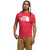 The North Face Men's S/S Half Dome Tee Clay Red/TNF White