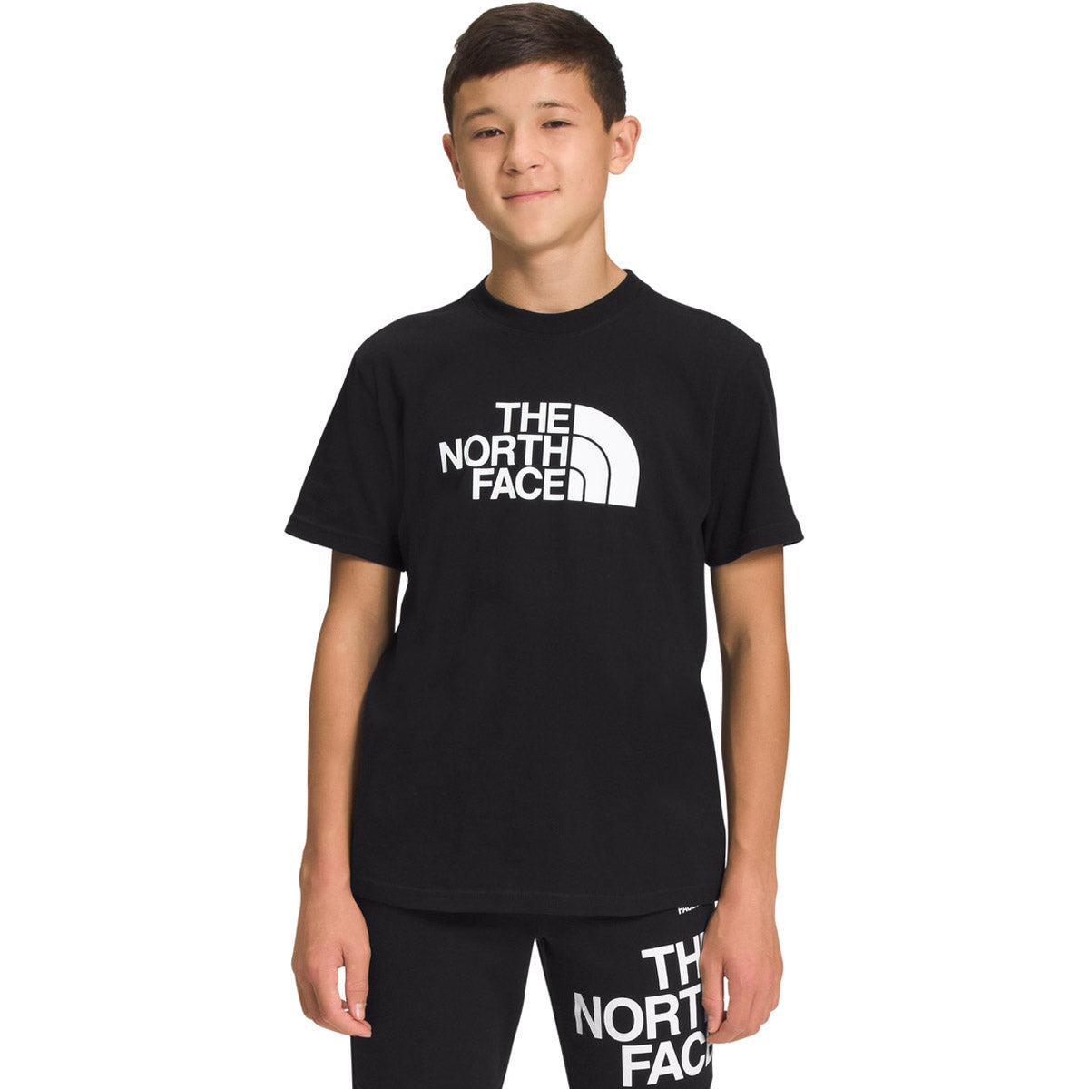 The North Face Boys' S/S Graphic Tee TNF Black/TNF White