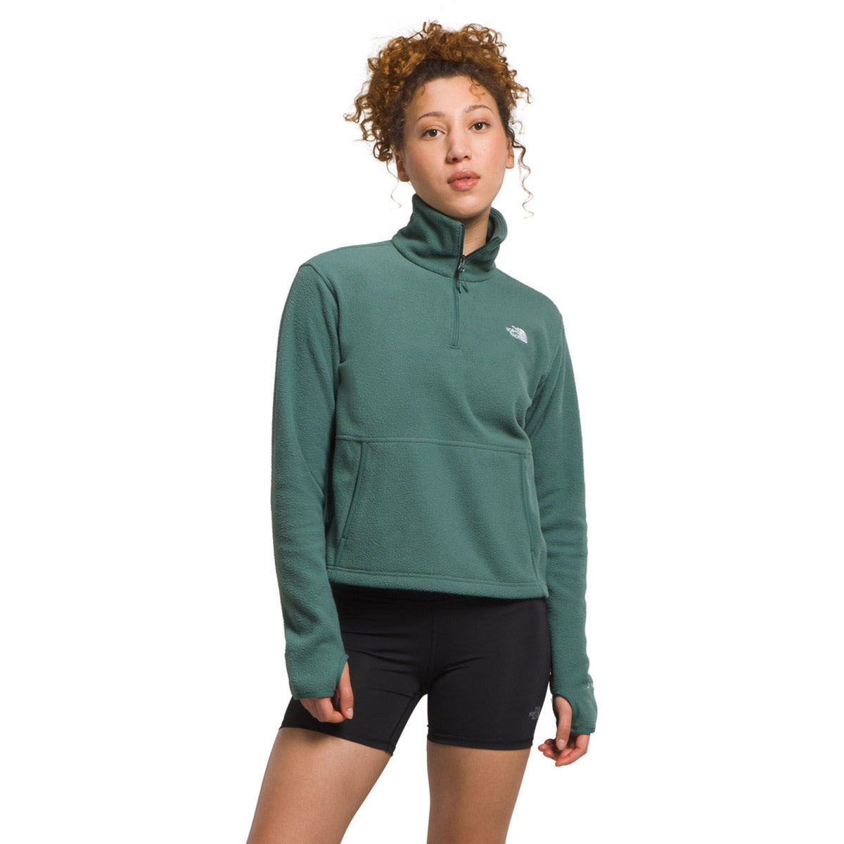 Women's Alpine Polartec 100 ¼ Zip Cowl - Gearhead Outfitters