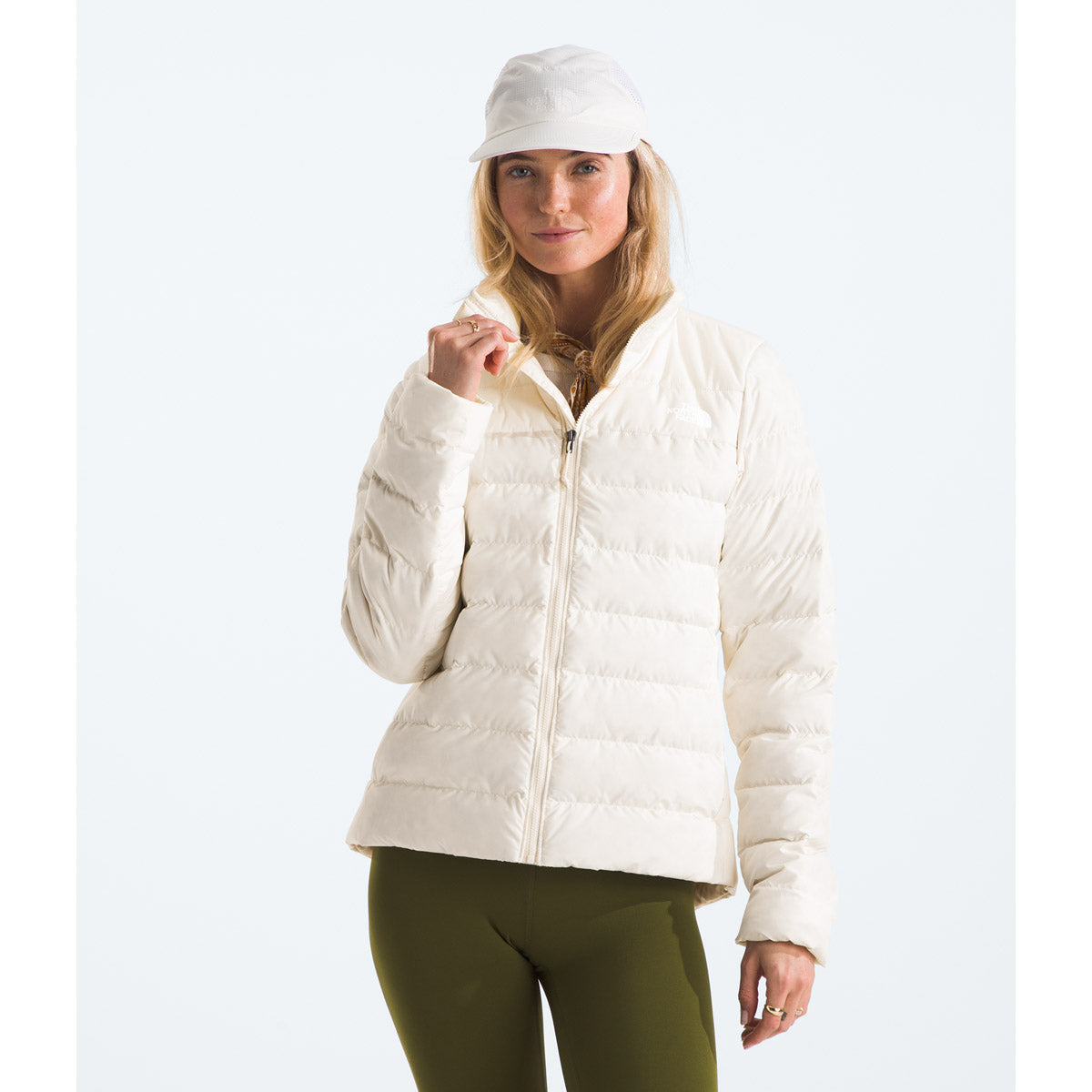 The North Face Women&#39;s Aconcagua 3 Jacket White Dune