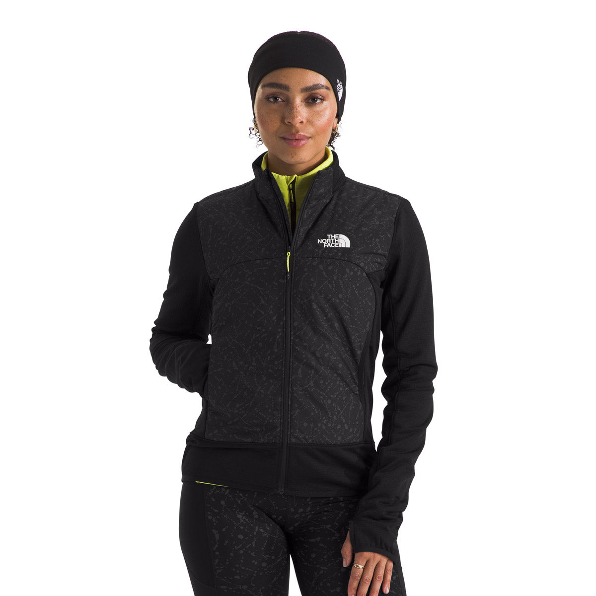The North Face Women's Winter Warm Pro Jacket TNF Black/TNF Black Trail Reflective Print