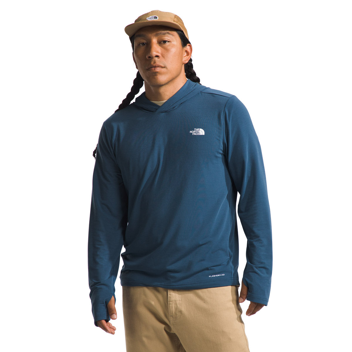 The North Face M Adventure Sun Hoodie hady Blue / S