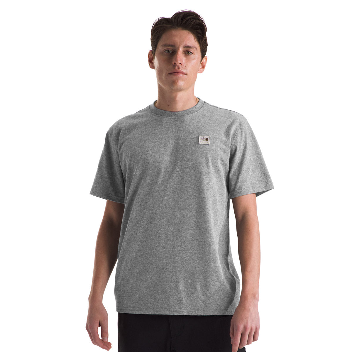 Men&#39;s S/S Heritage Patch Heathered Tee