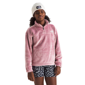 The North Face Girls' Osito Lux ¼ Zip auve / M