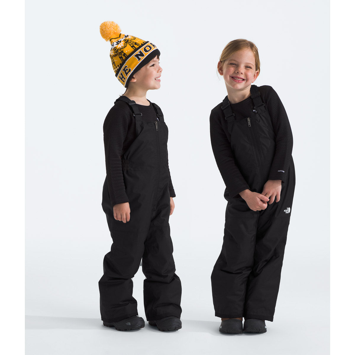 The North Face Kids&#39; Freedom Insulated Bib TNF Black
