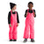 The North Face Kids' Freedom Insulated Bib Radiant Poppy
