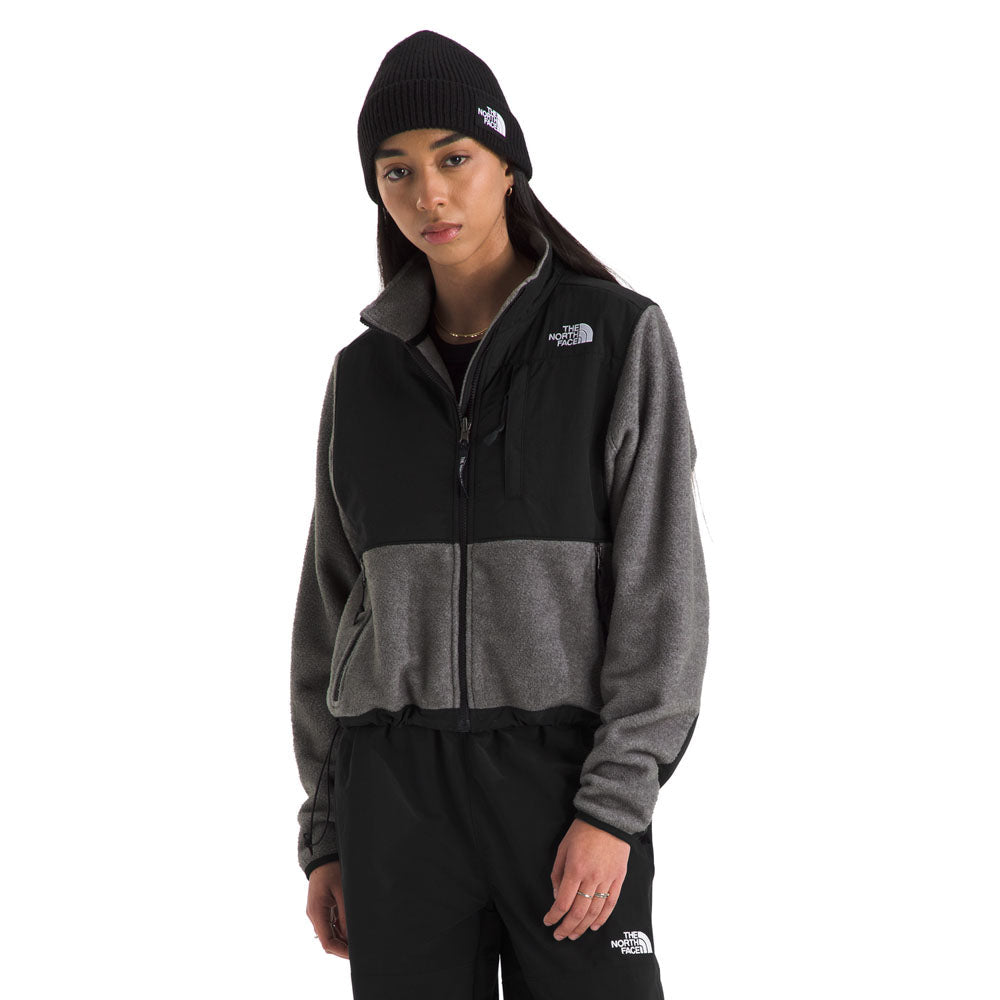The North Face Womens Retro Denali Jacket TNF Mid Grey Heather/TNF Black