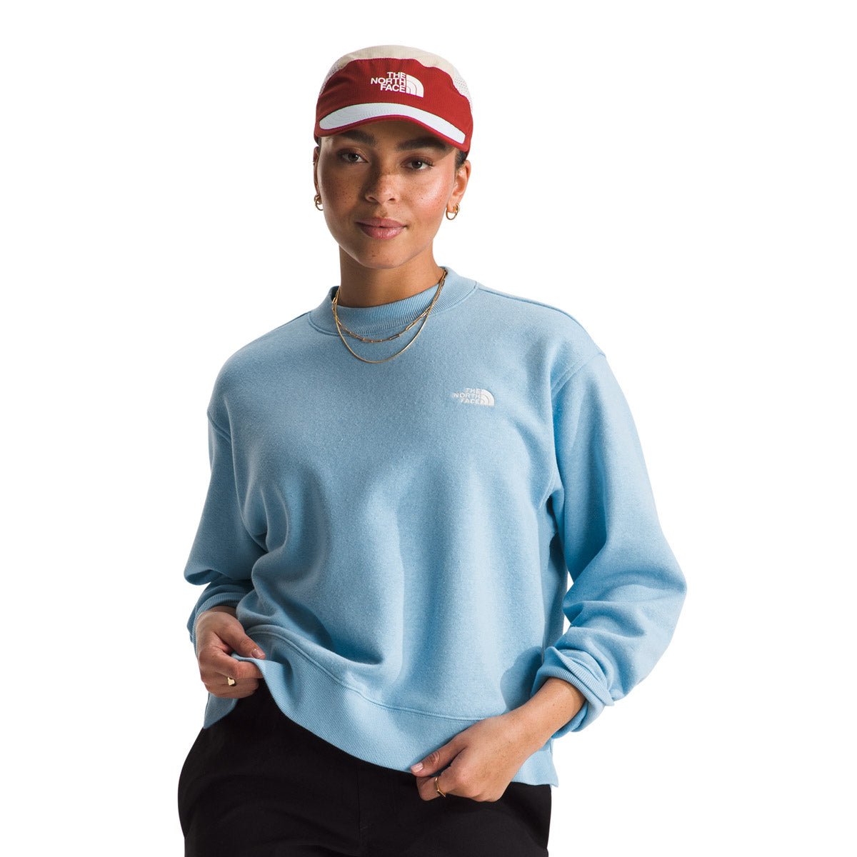 The North Face Women's Evolution Fleece Crew Cornflower