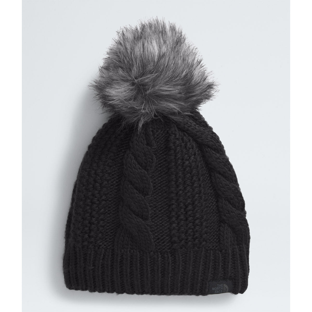 The North Face Women&#39;s Oh Mega Fur Pom Lined Beanie TNF Black