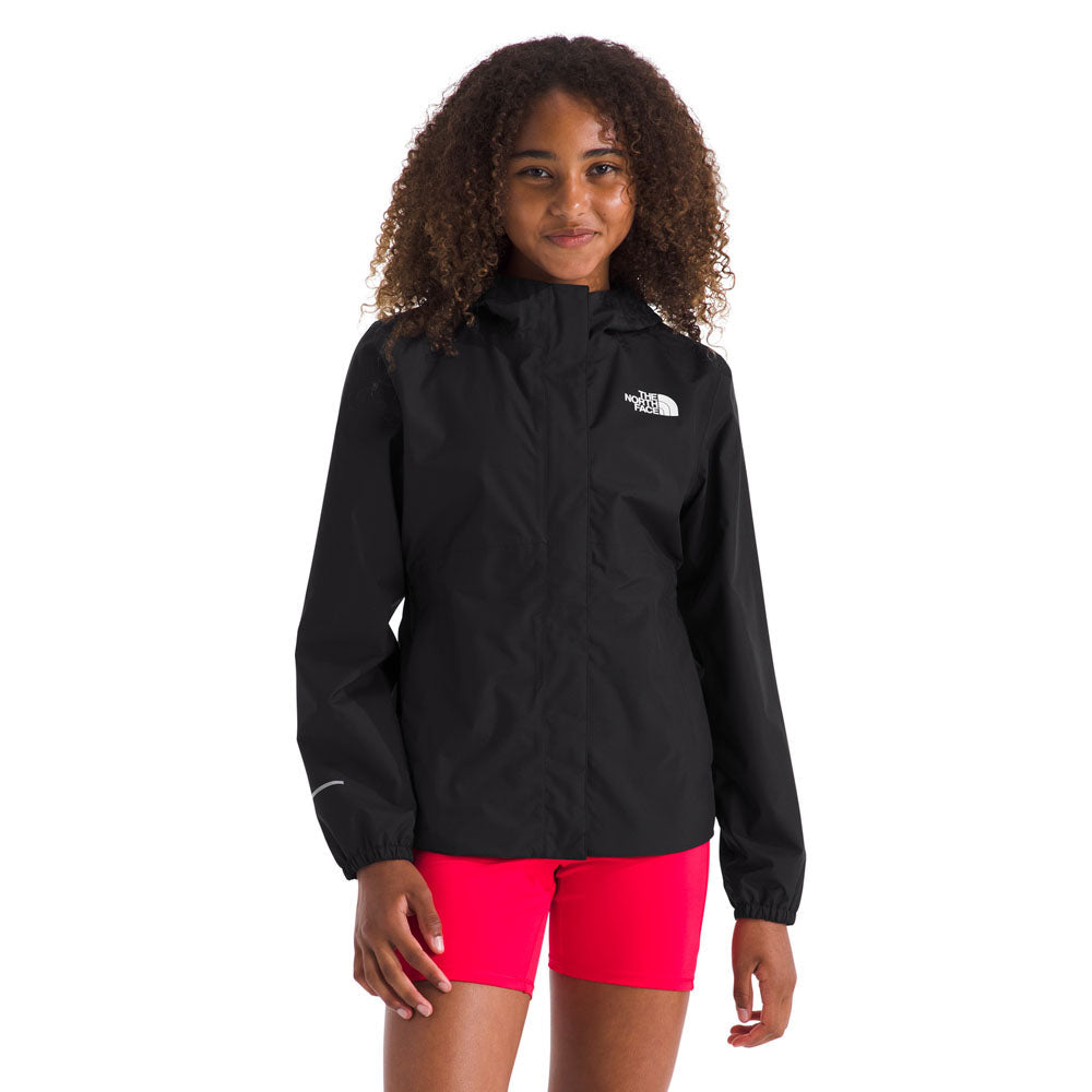 The North Face Girls Antora Rain Jacket TNF Black/TNF Black