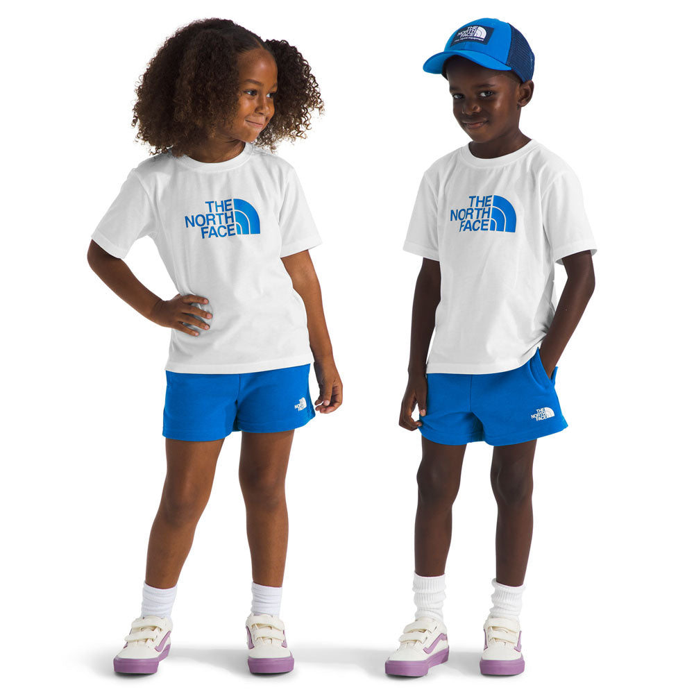 The North Face K Cotton Summer Set TNF White/Hero Blue