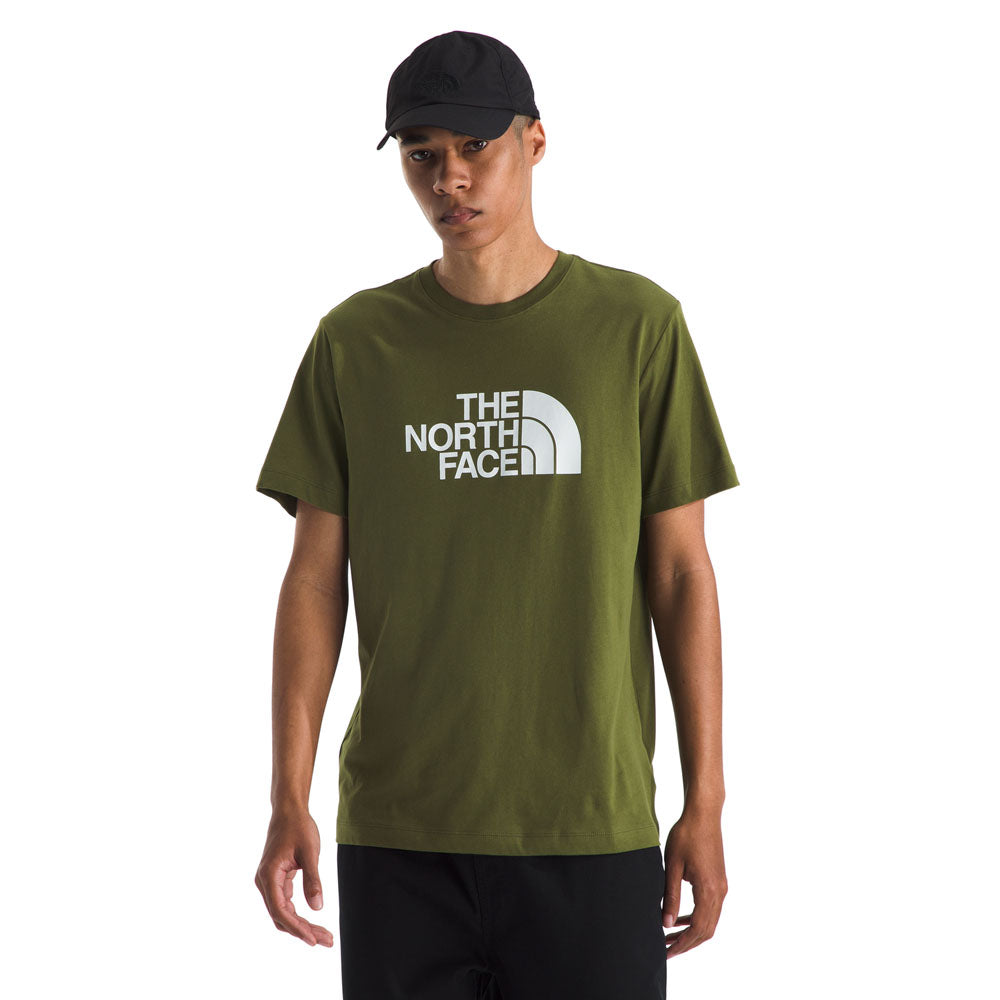 The North Face Mens TNF Core Half Dome Short Sleeve Tee Woodland Green/TNF White