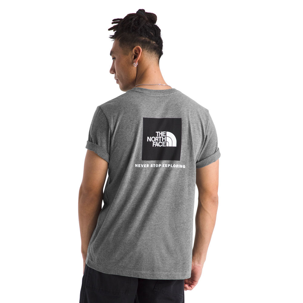 The North Face M TNF Core Box NSE SS Tee TNF Mid Grey Heather