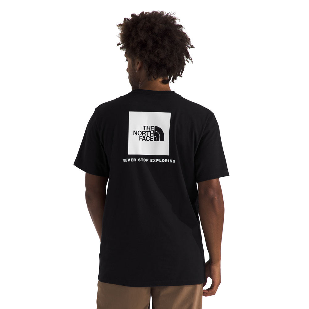 The North Face Mens TNF Core Box NSE Short Sleeve Tee TNF Black/TNF White