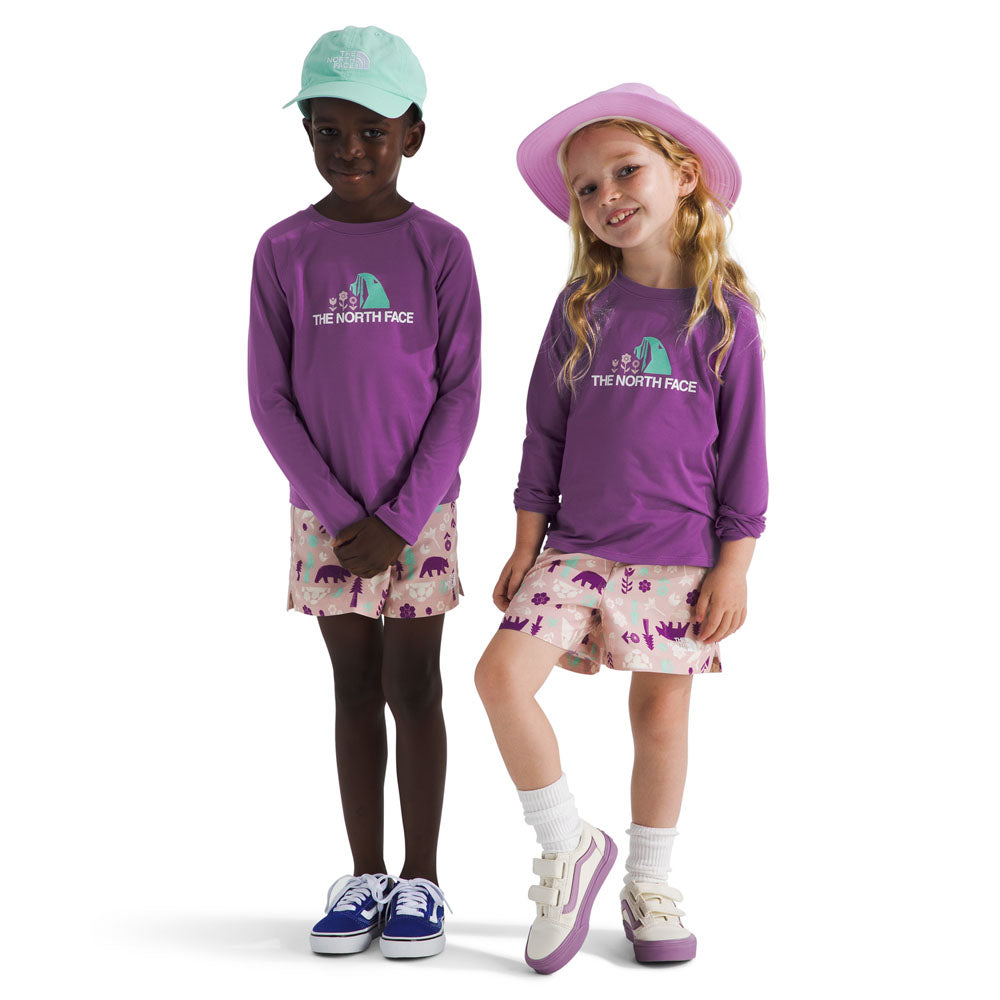 The North Face K Class V Pathfinder Set Grape/Pink Moss Multi Pitch Small Print