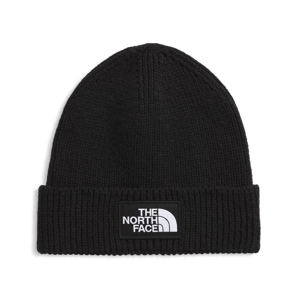 The North Face TNF Logo Box Cuffed Beanie TNF Black