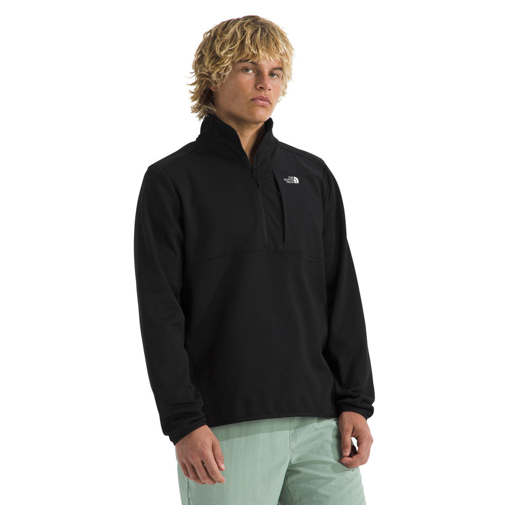 The North Face Mens TNF Performance Fleece 1/4 Zip TNF Black