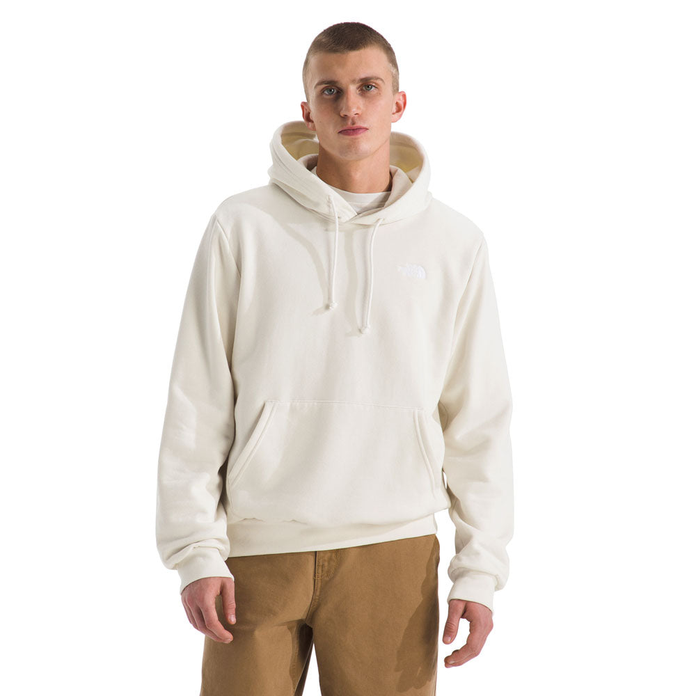 The North Face Mens Evolution Simple Dome Hoodie White Dune