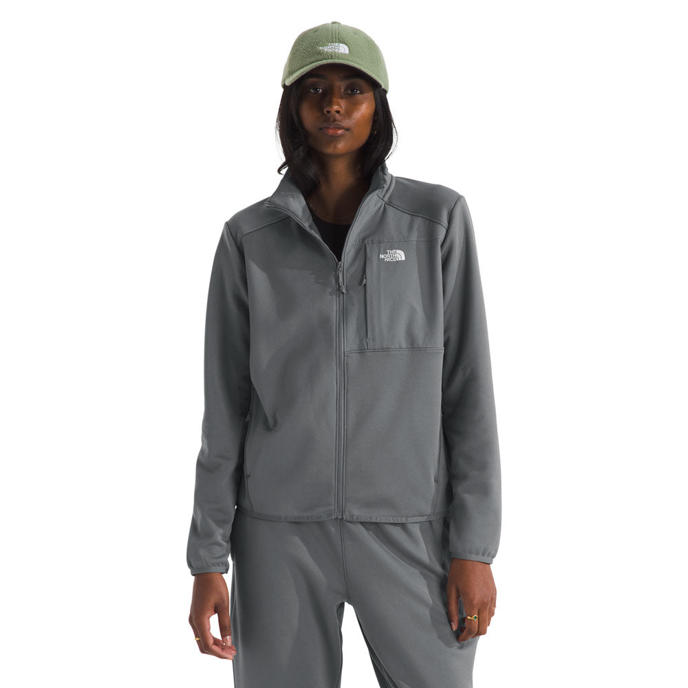 The North Face Womens TNF Performance Fleece Full Zip Jacket moked Pearl / S