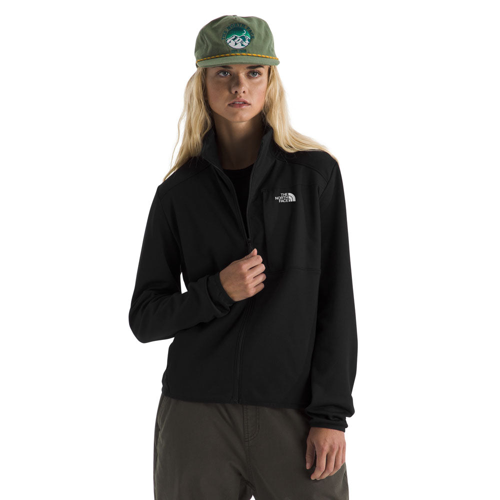 The North Face Womens TNF Performance Fleece Full Zip Jacket TNF Black