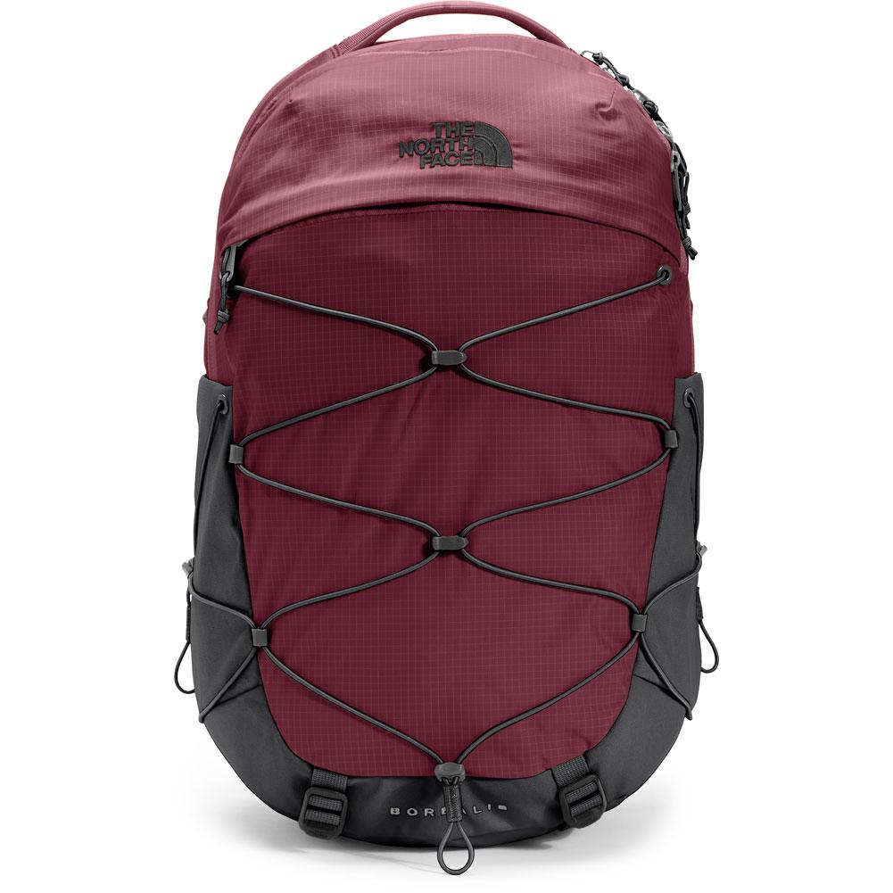north face backpack red and grey The Borealis Iconic Connector Backpack with FlexVent suspension The North Face Groundwork Backpack.