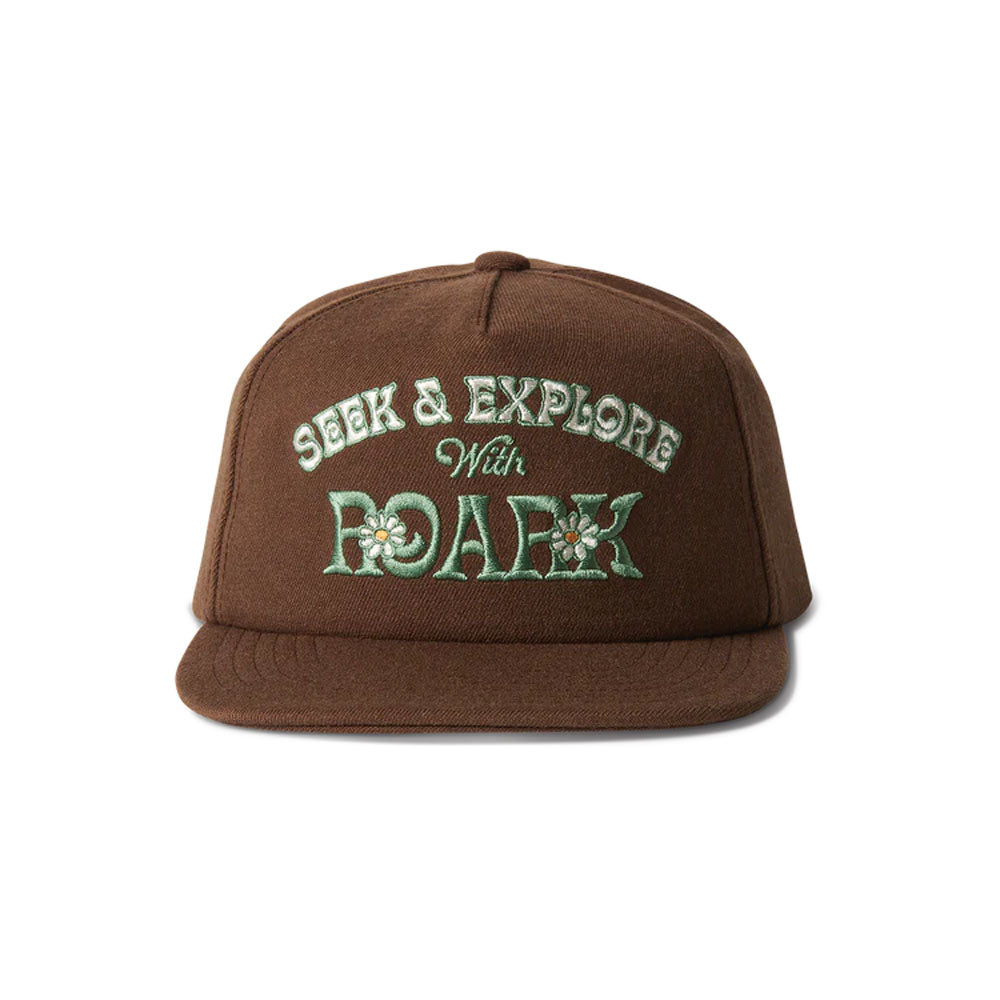 Roark Layover Strapback Hat Kaffa