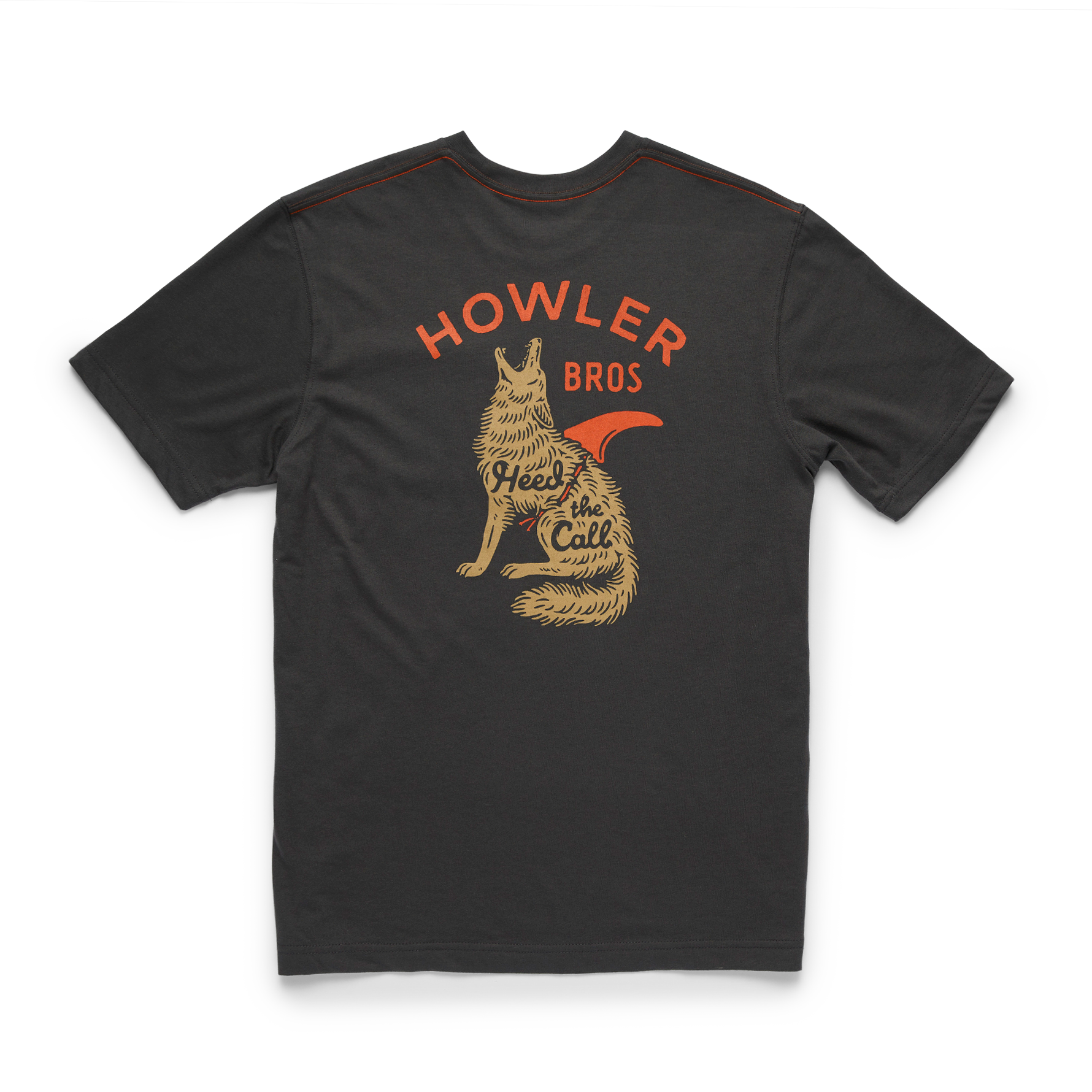 Howler Brothers Men's Select Pocket T-Shirt CRE Creative Creatures Roosterfish: Olive