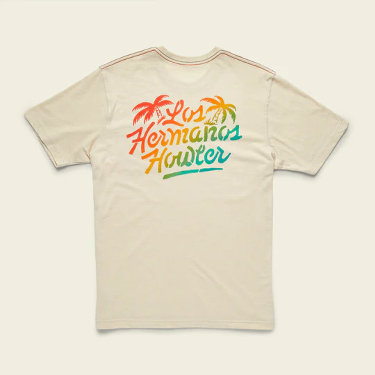 Howler Brothers Mens Select Pocket T-Shirt PAL Los Hermanos Palms: Sand