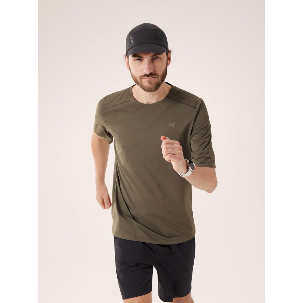 Arcteryx Mens Cormac Crew Neck Short Sleeve Tatsu Heather