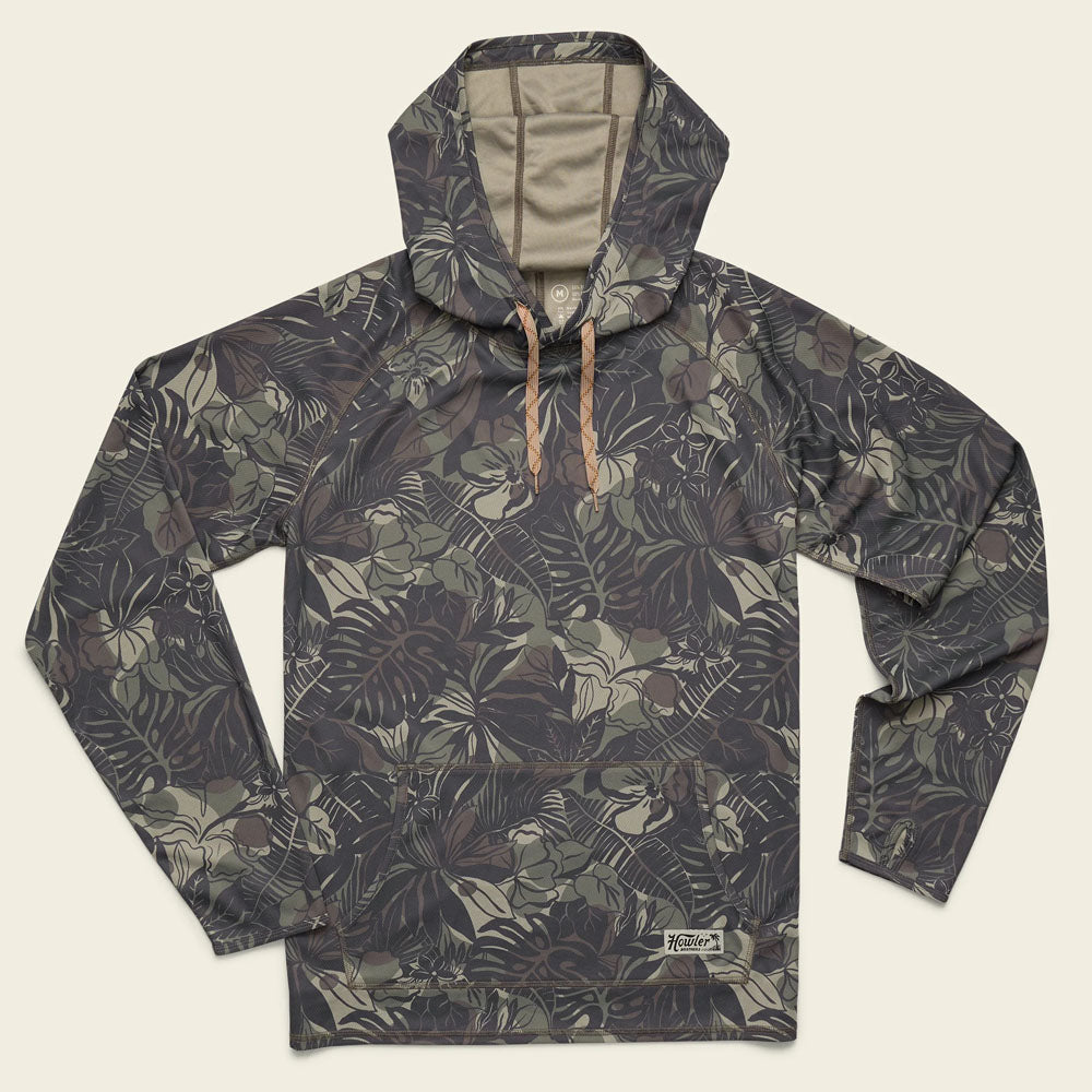 Howler Brothers Mens Loggerhead Hoodie Tropic Noir: Antique Black