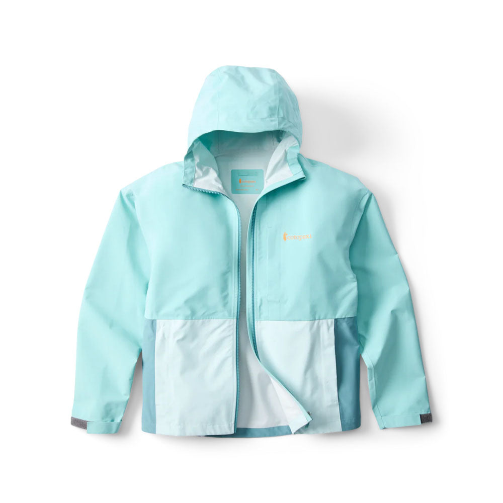 Cotopaxi Womens Cielo Rain Jacket Tide Pool and Surf