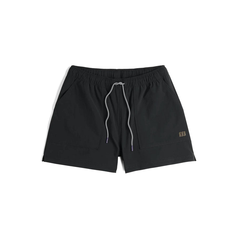 Topo Designs Womens Mesa Short Black