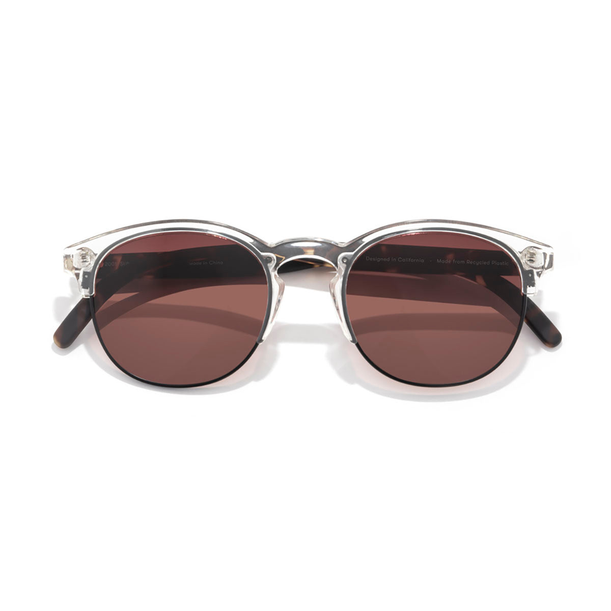 Sunski Avila Clear Tortoise Fade